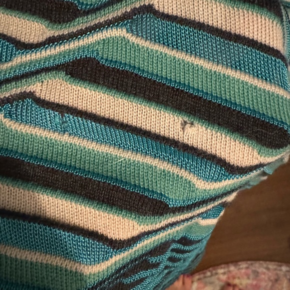 SHORT MISSONI DRESS IN MERINO WOOL AND VISCOSE - Picture 7 of 7